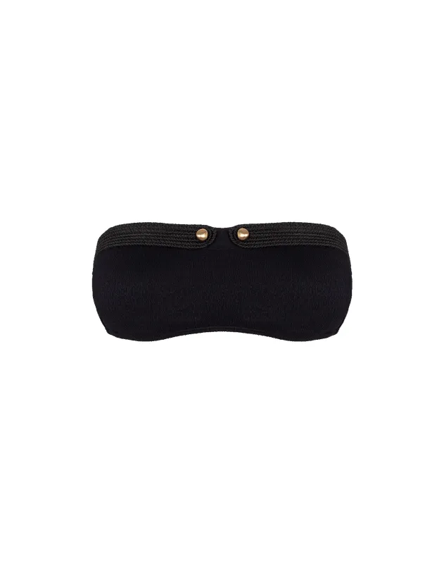 Firenze Lian Bandeau Top - Black made by Vix