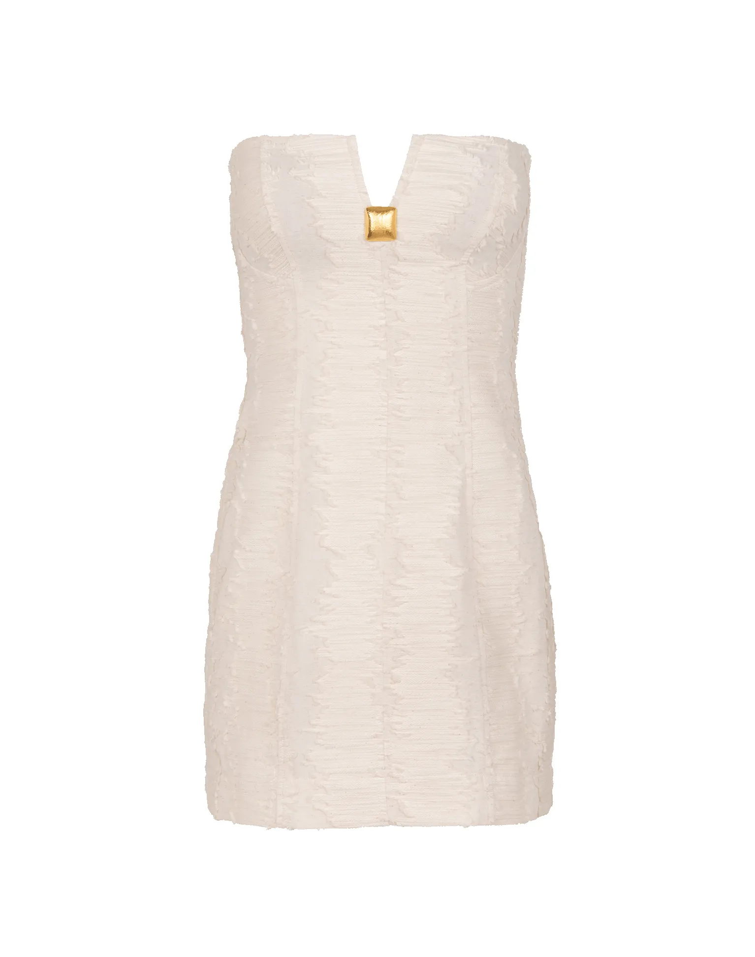 Lilia Short Dress - Natural sold by Vix