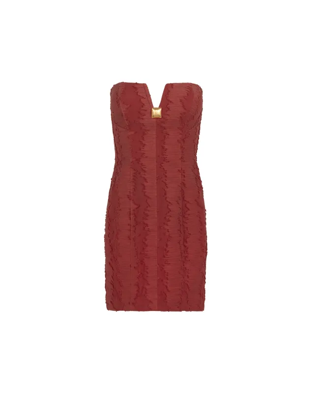 Lilia Short Dress - Burgeon made by Vix