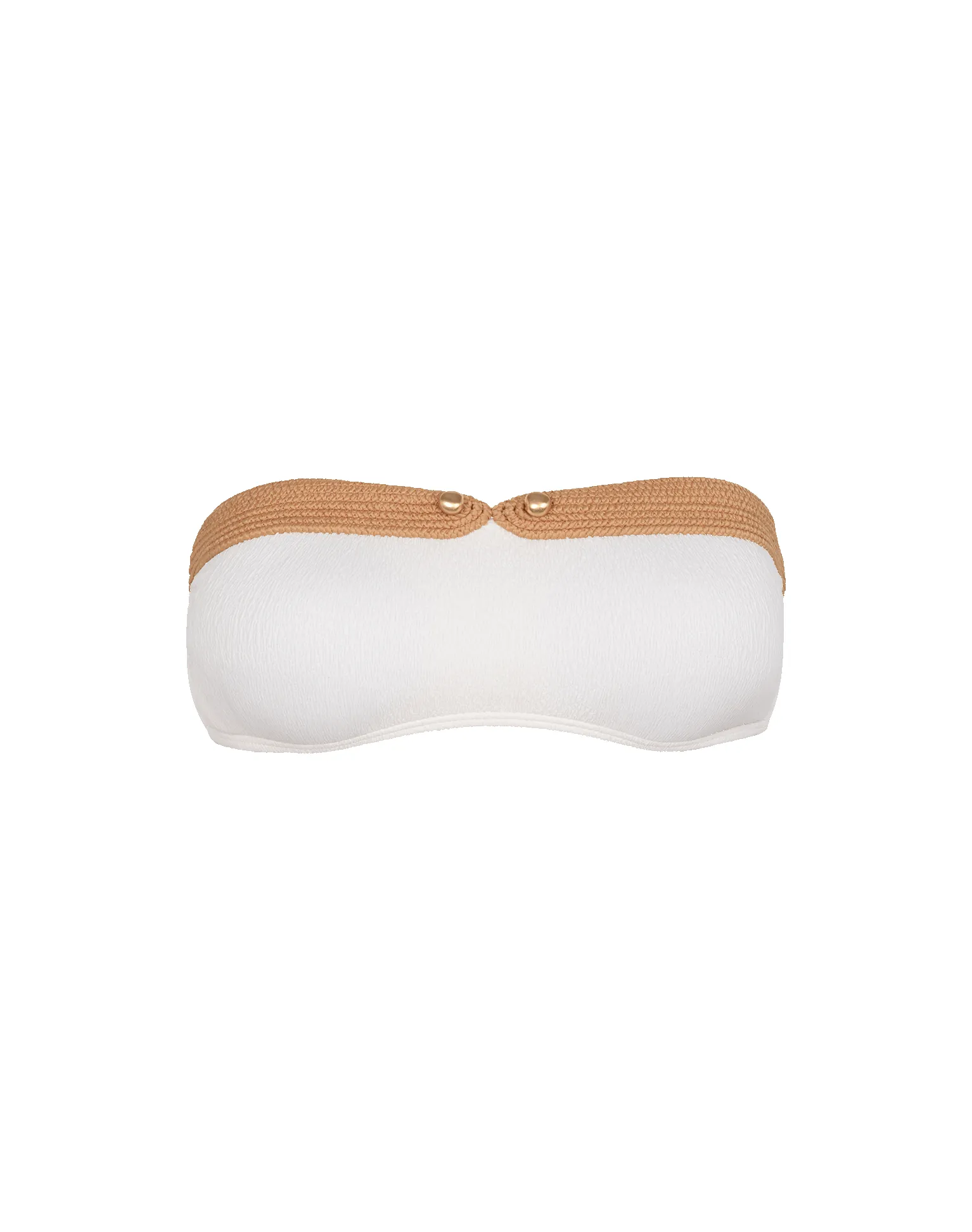 Firenze Lian Bandeau Top - White sold by Vix