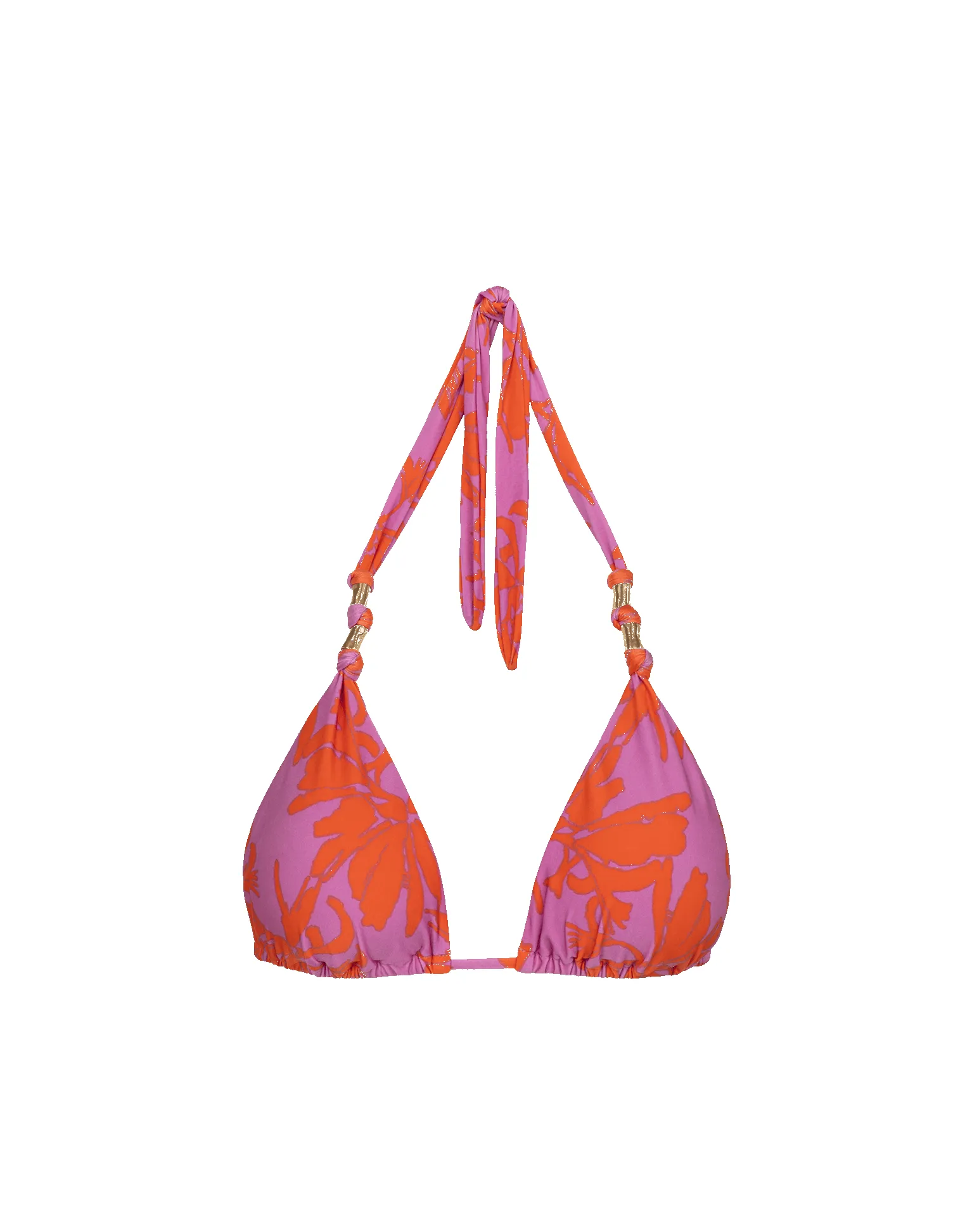 Paula Tri Top - Coralshell sold by Vix