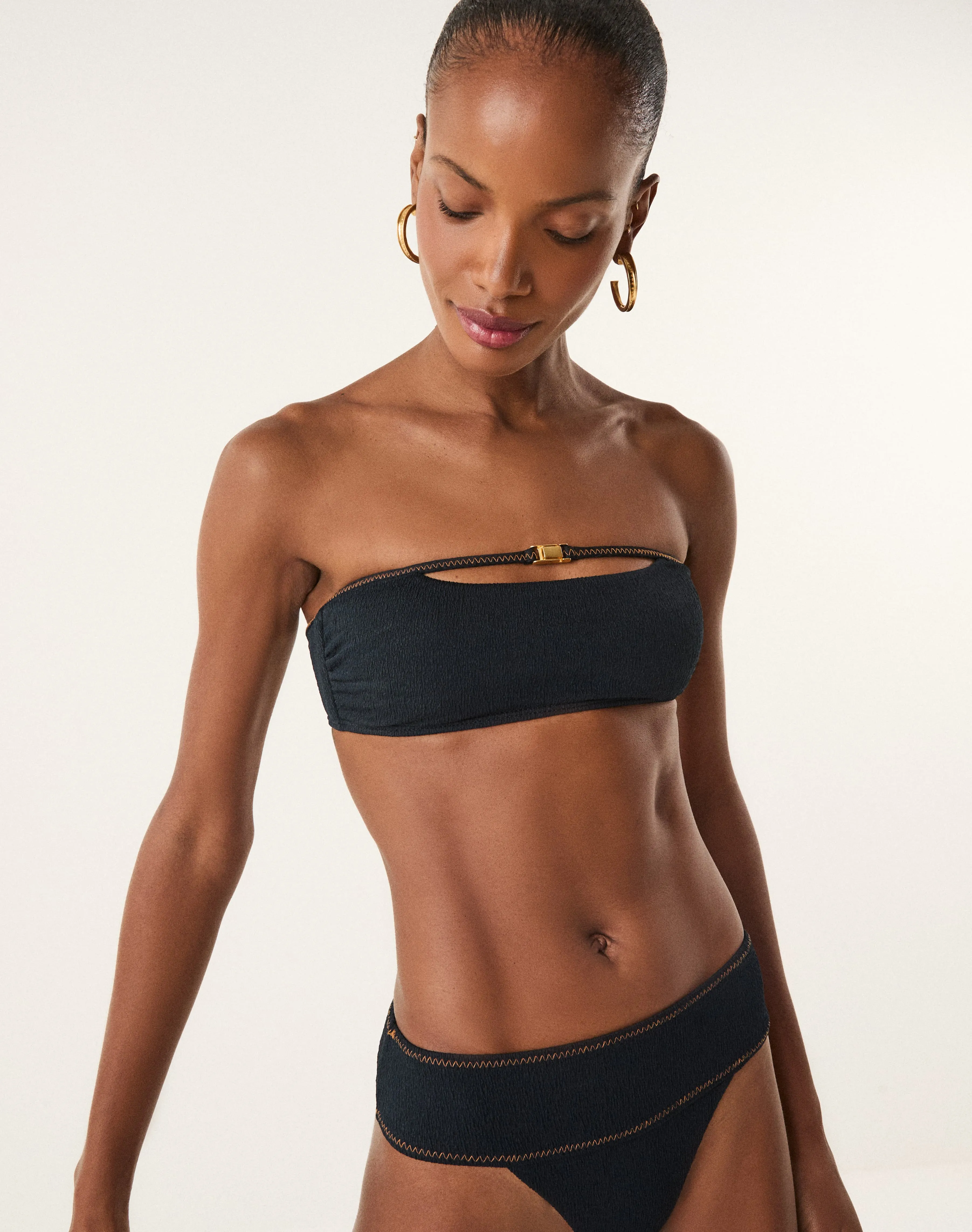 Firenze Mia Bandeau Top - Black sold by Vix product image thumbnail 4