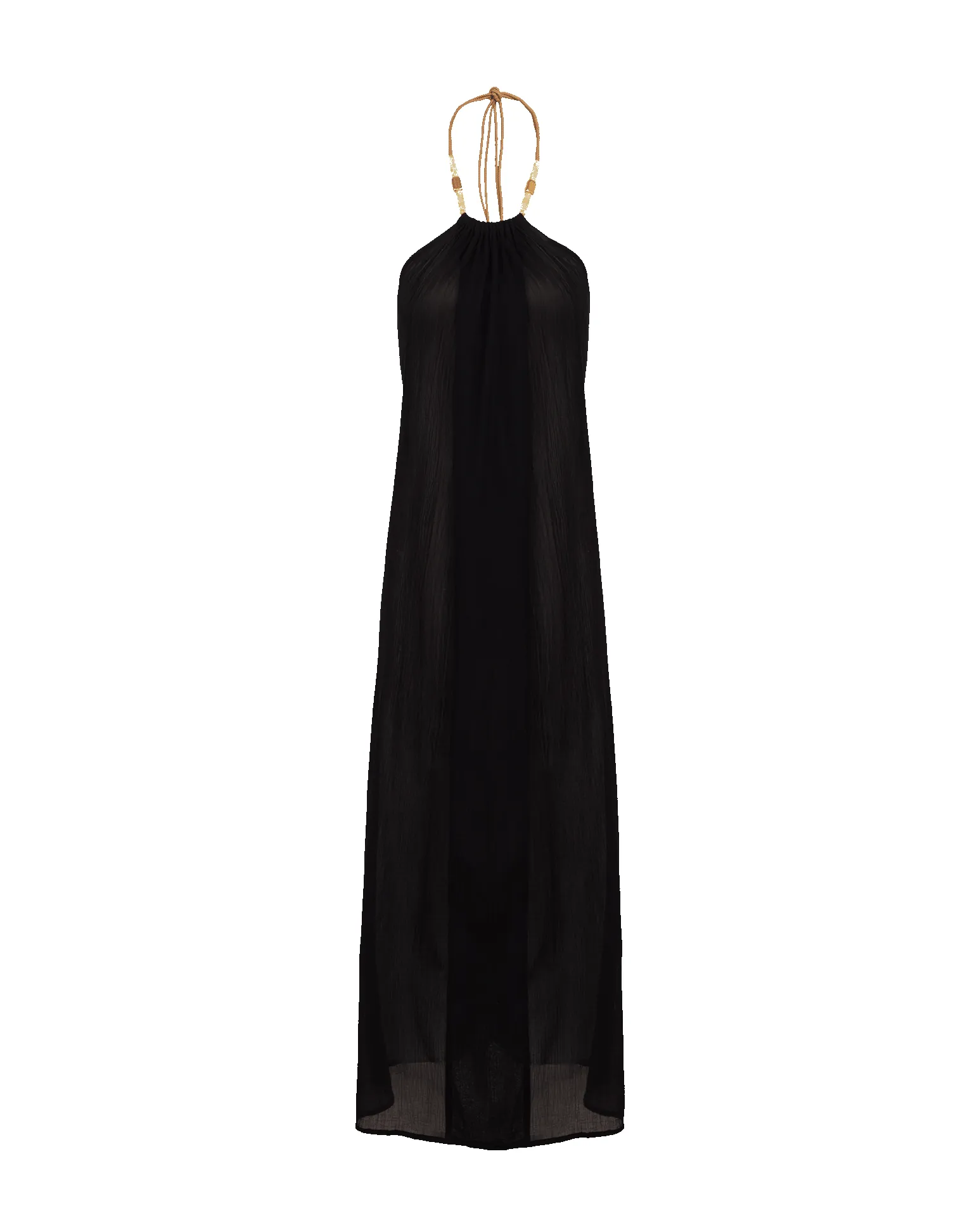 Cloe Long Cover Up - Black sold by Vix