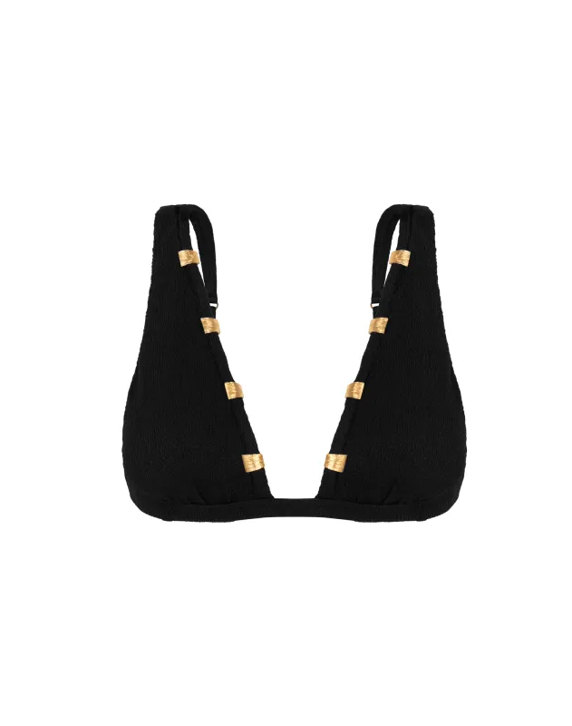 Firenze Livie Safira Top - Black made by Vix