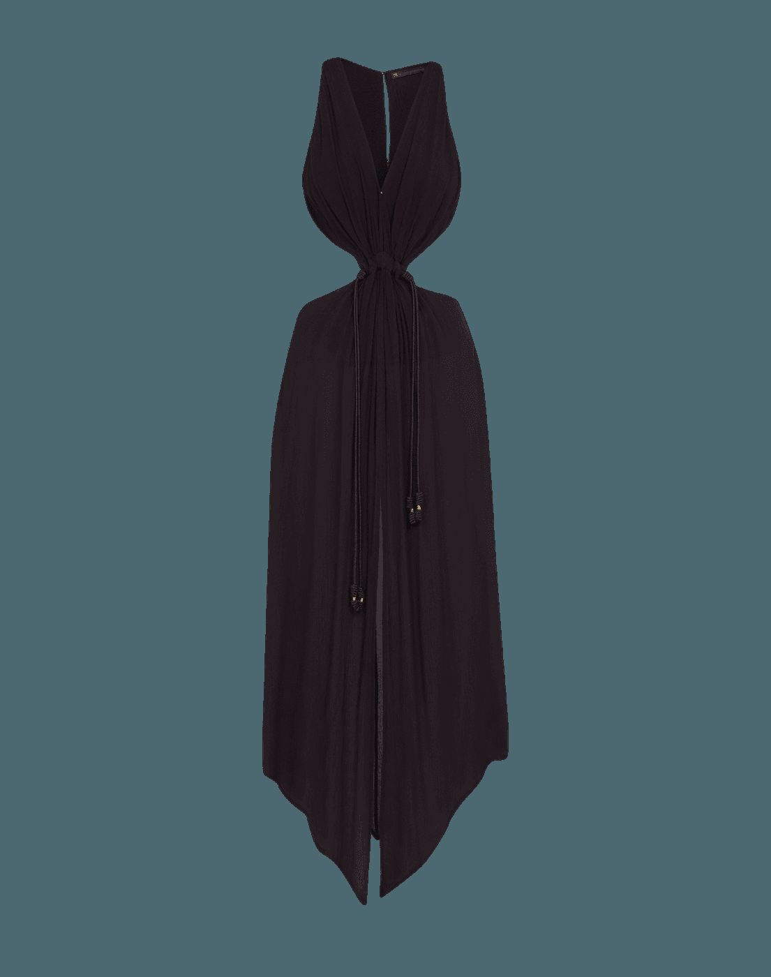 Nayara Detail Long Dress - Black sold by Vix product image thumbnail 5