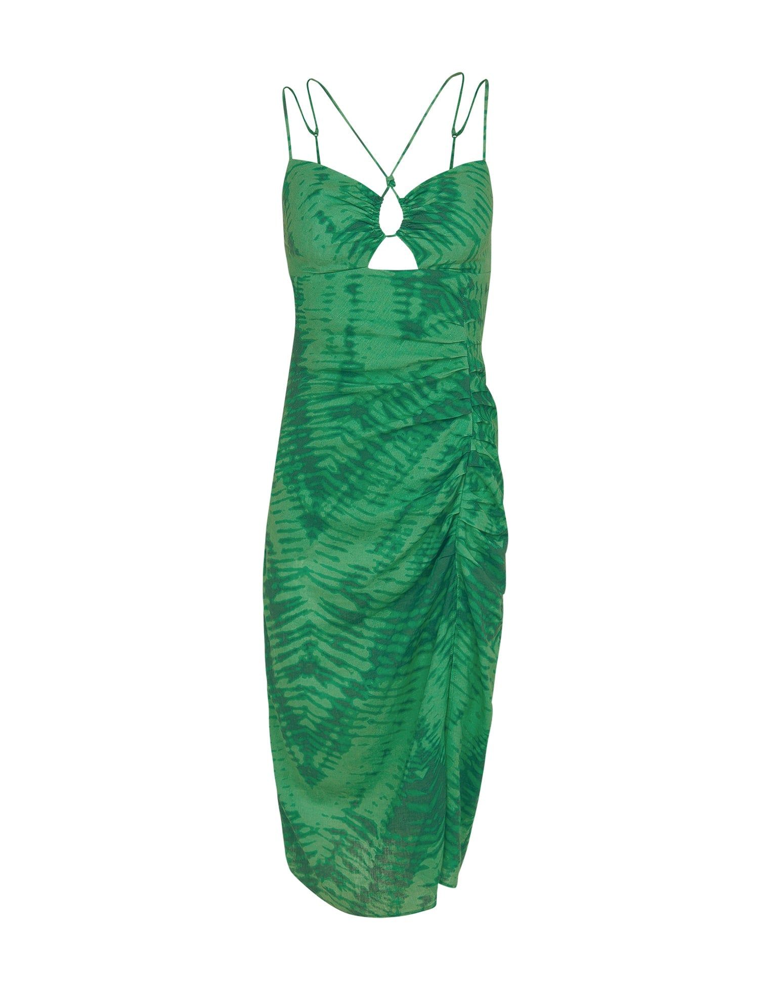 Kate Midi Dress (exchange only) - Tamale Cactus sold by Vix product image thumbnail 4