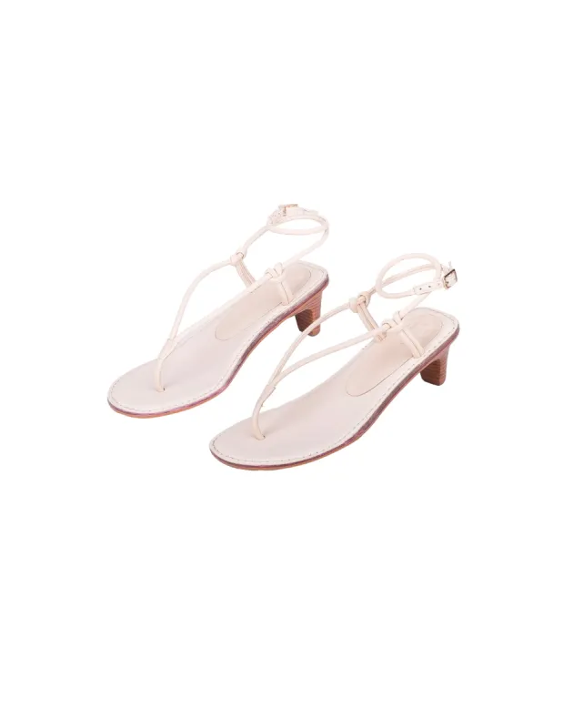 Holly Sandal - Off White sold by Vix