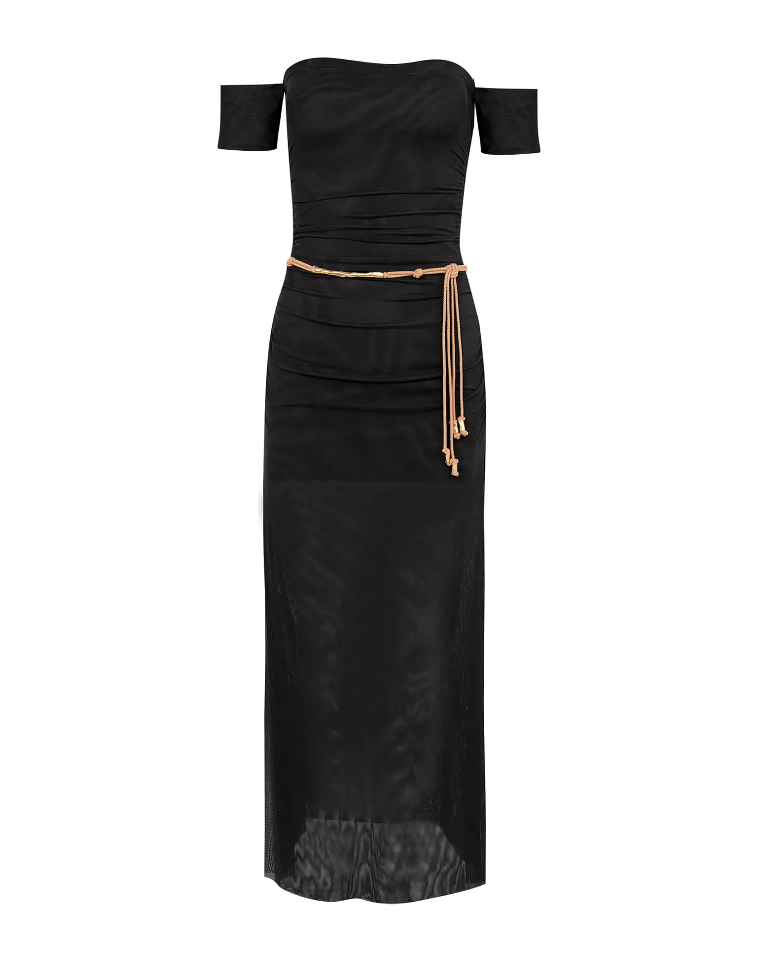 Brine Detail Long Dress - Black sold by Vix product image thumbnail 5