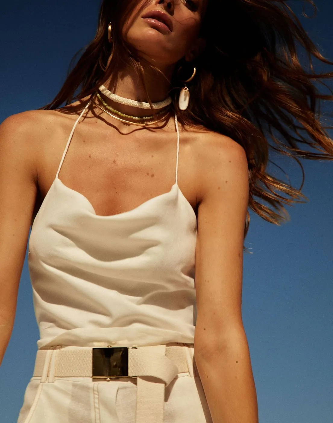 Olga Belt (exchange only) - White sold by Vix product image thumbnail 3