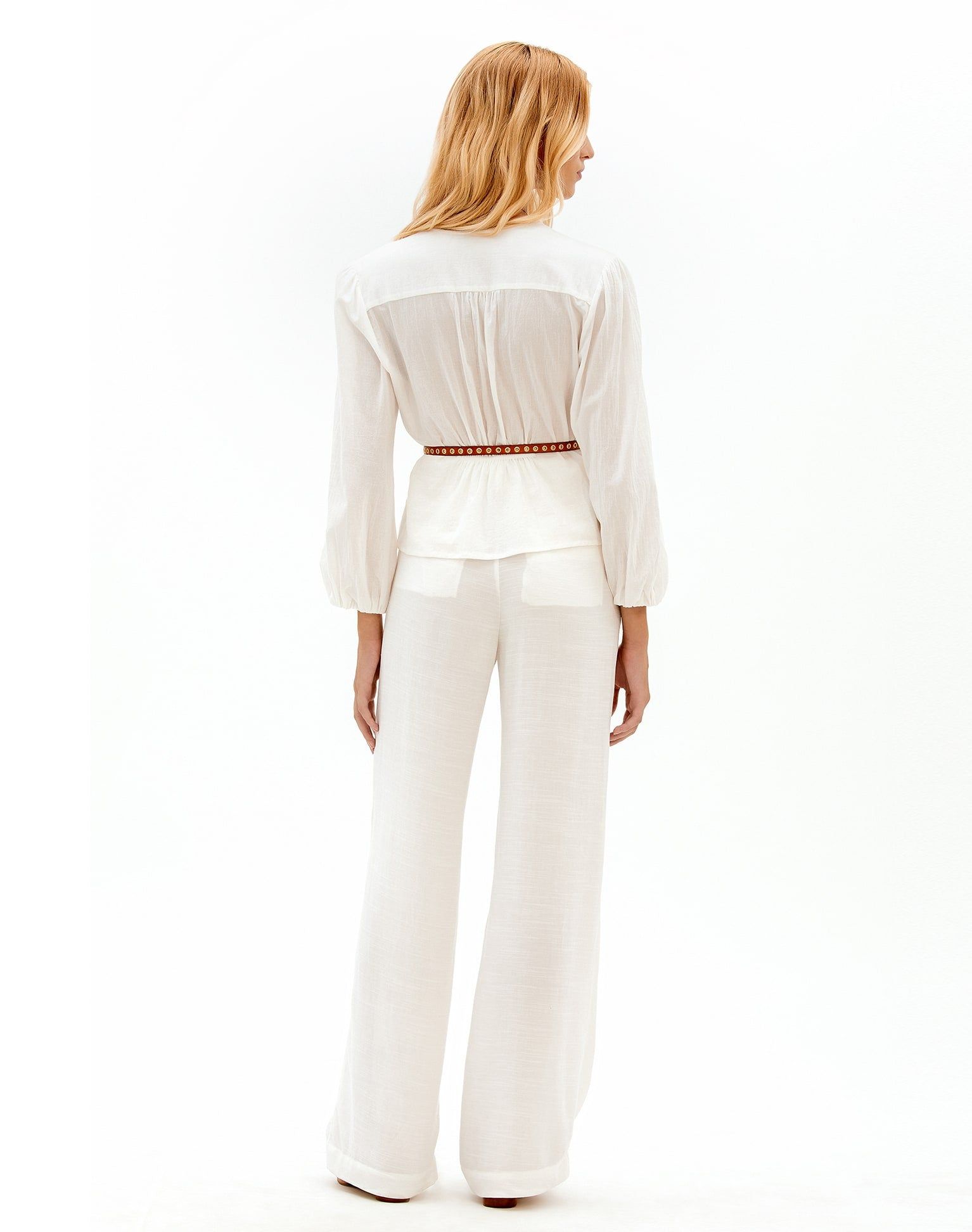 Clarice Blouse - White sold by Vix product image thumbnail 5