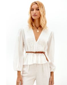 Clarice Blouse - White sold by Vix