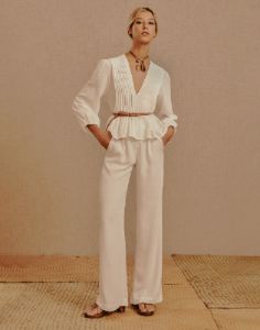 Clarice Blouse - White sold by Vix