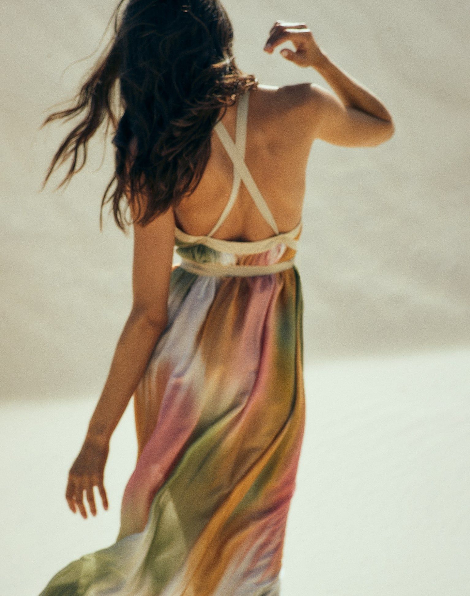 Audrey Detail Long Dress (exchange only) - Duala sold by Vix product image thumbnail 3