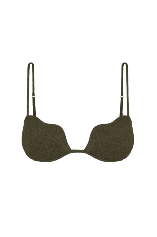 Firenze Lou Top - Evergreen sold by Vix