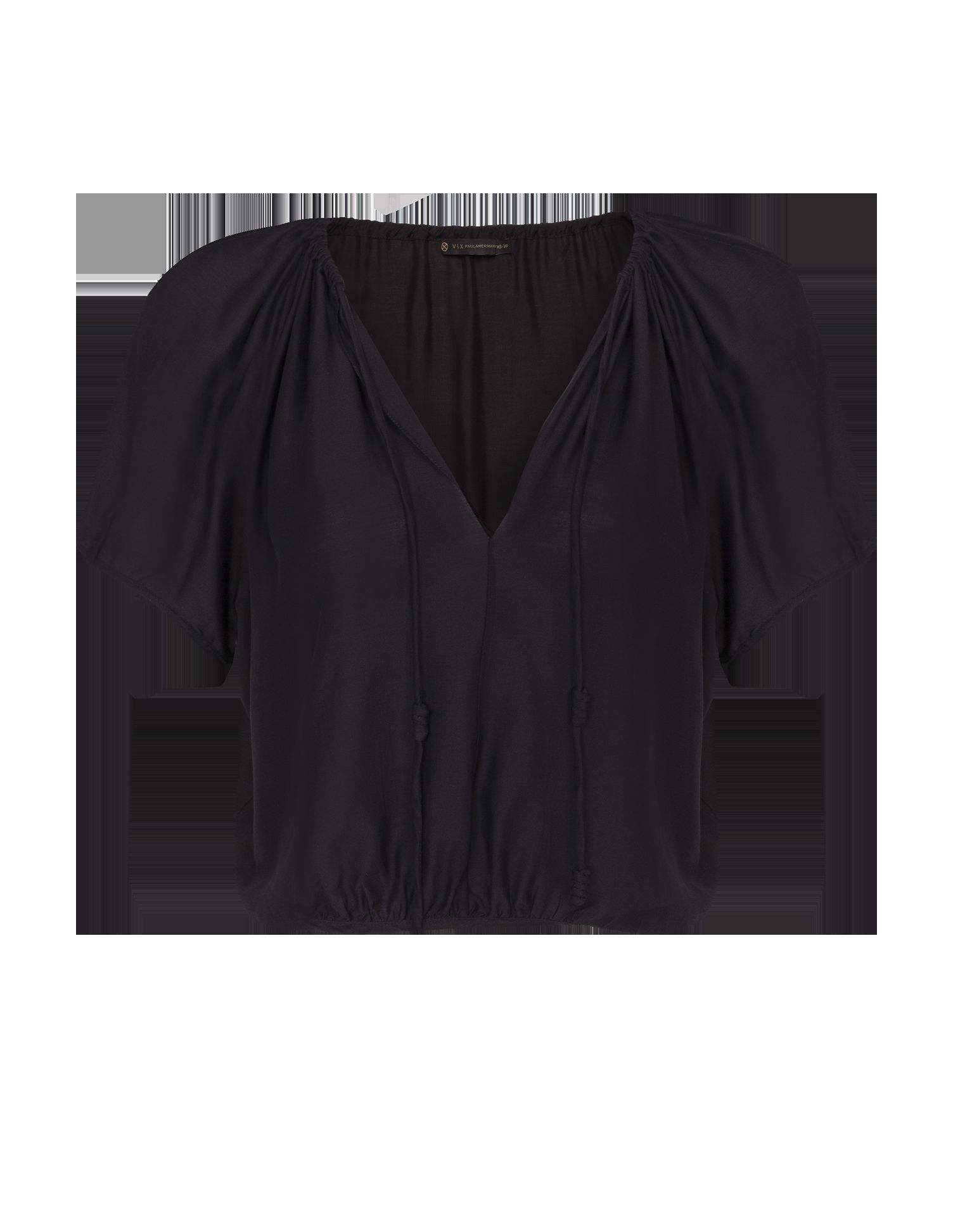 Claire Blouse - Black sold by Vix