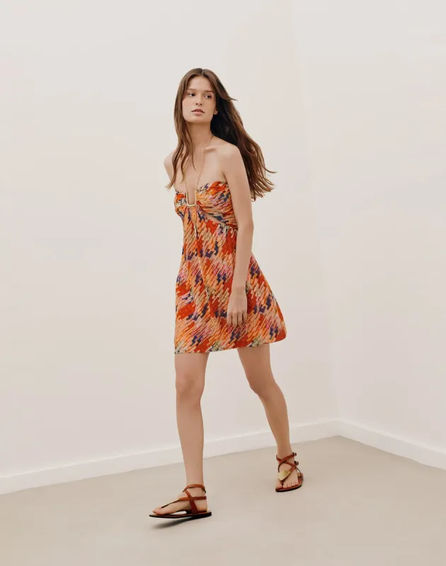 Maureen Detail Short Dress (exchange only) - Pixie sold by Vix