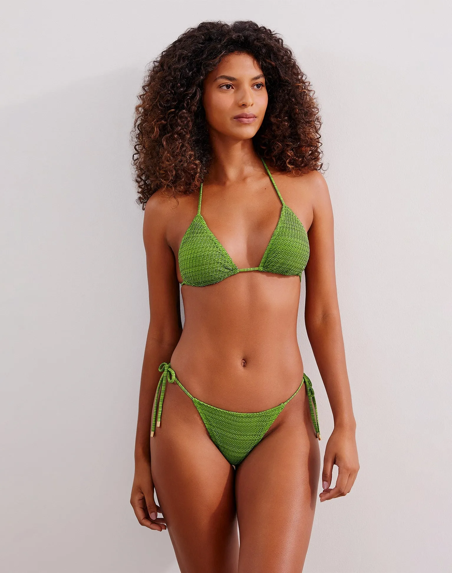 Mesh Tri Top - Acid Green sold by Vix product image thumbnail 2