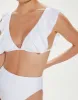 Gigi Hot Pant Bottom - White sold by Vix