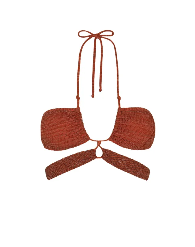 Mesh Gi Top (exchange only) - Brick sold by Vix