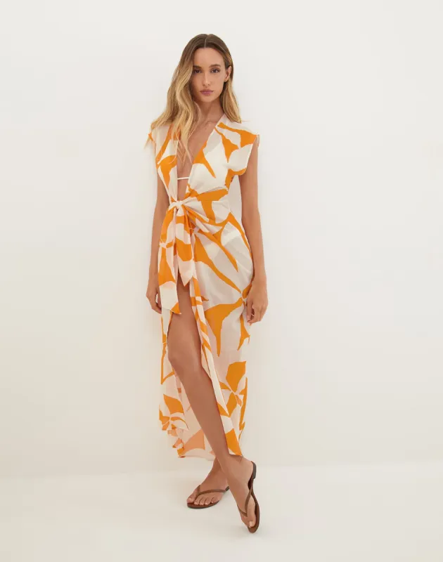 Sasha Long Cover Up - Bossa Sunset sold by Vix