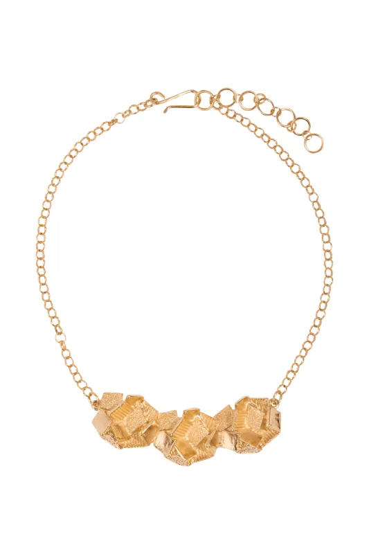 Carrie Necklace - Gold sold by Vix
