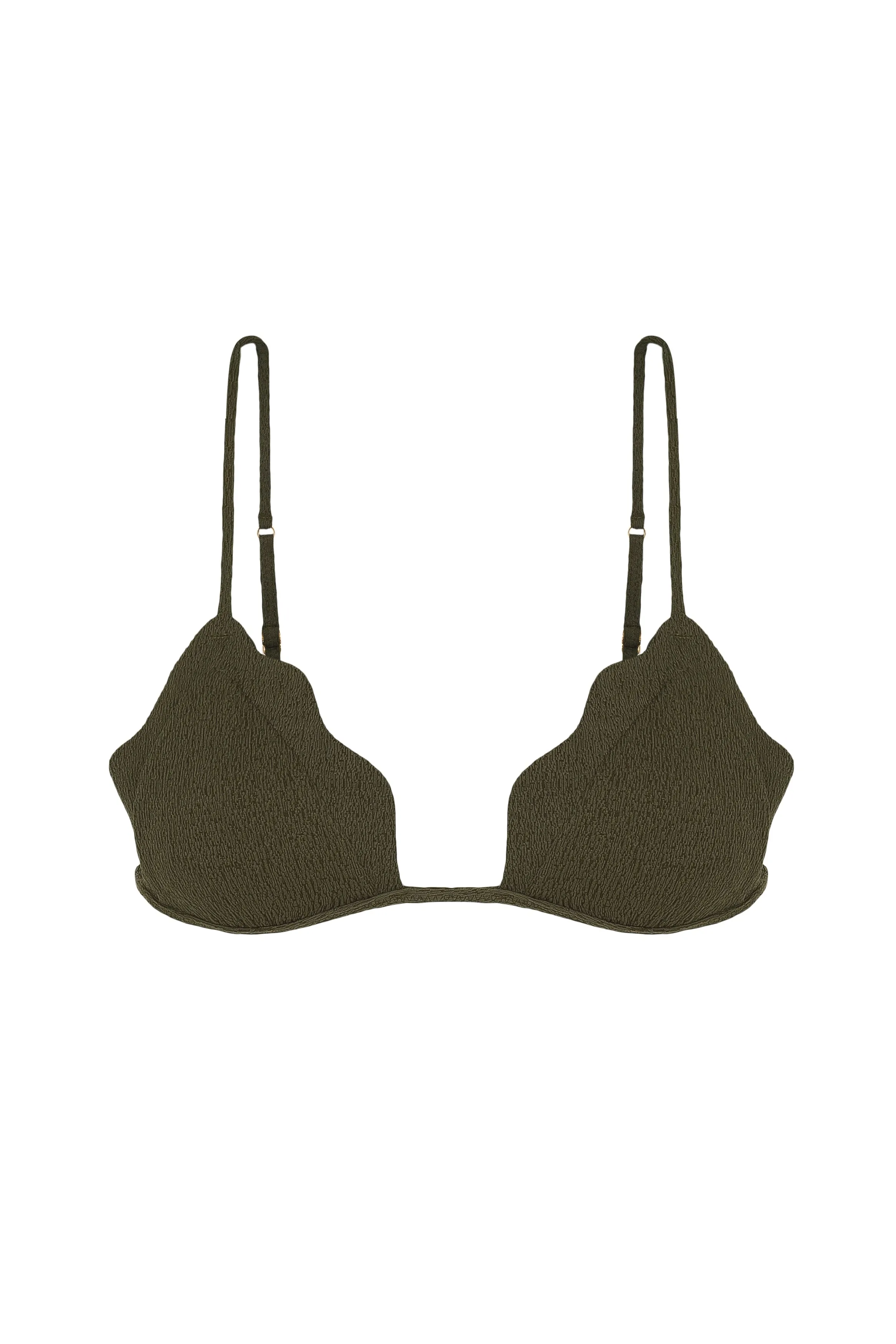 Firenze Lou Parallel Tri Top - Evergreen sold by Vix