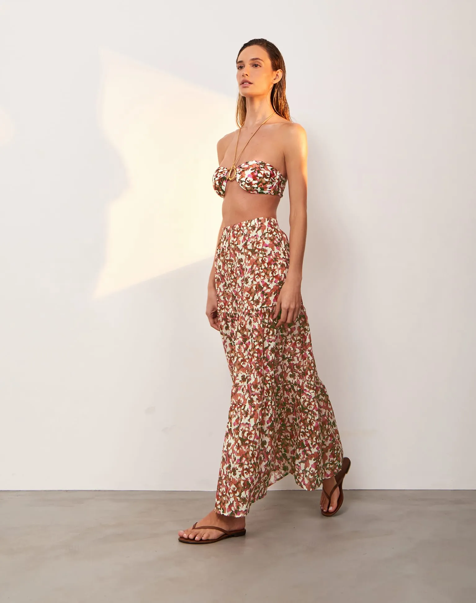 Helen Long Skirt (Exchange Only) - Naia sold by Vix