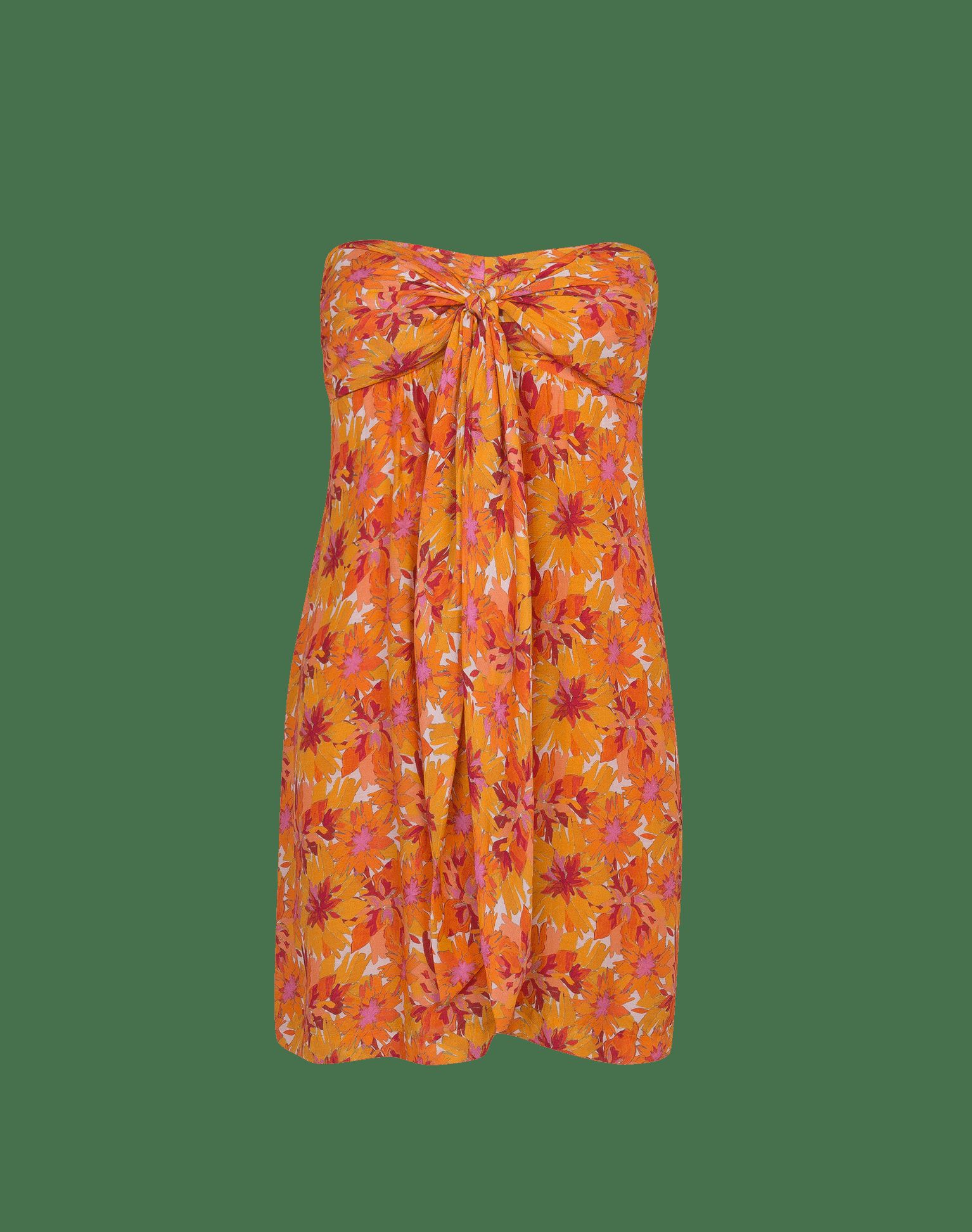 Chloe Mini Dress (Final Sale) - Lowana Mustard sold by Vix product image thumbnail 4