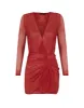 Noa Short Cover Up - Raspberry sold by Vix