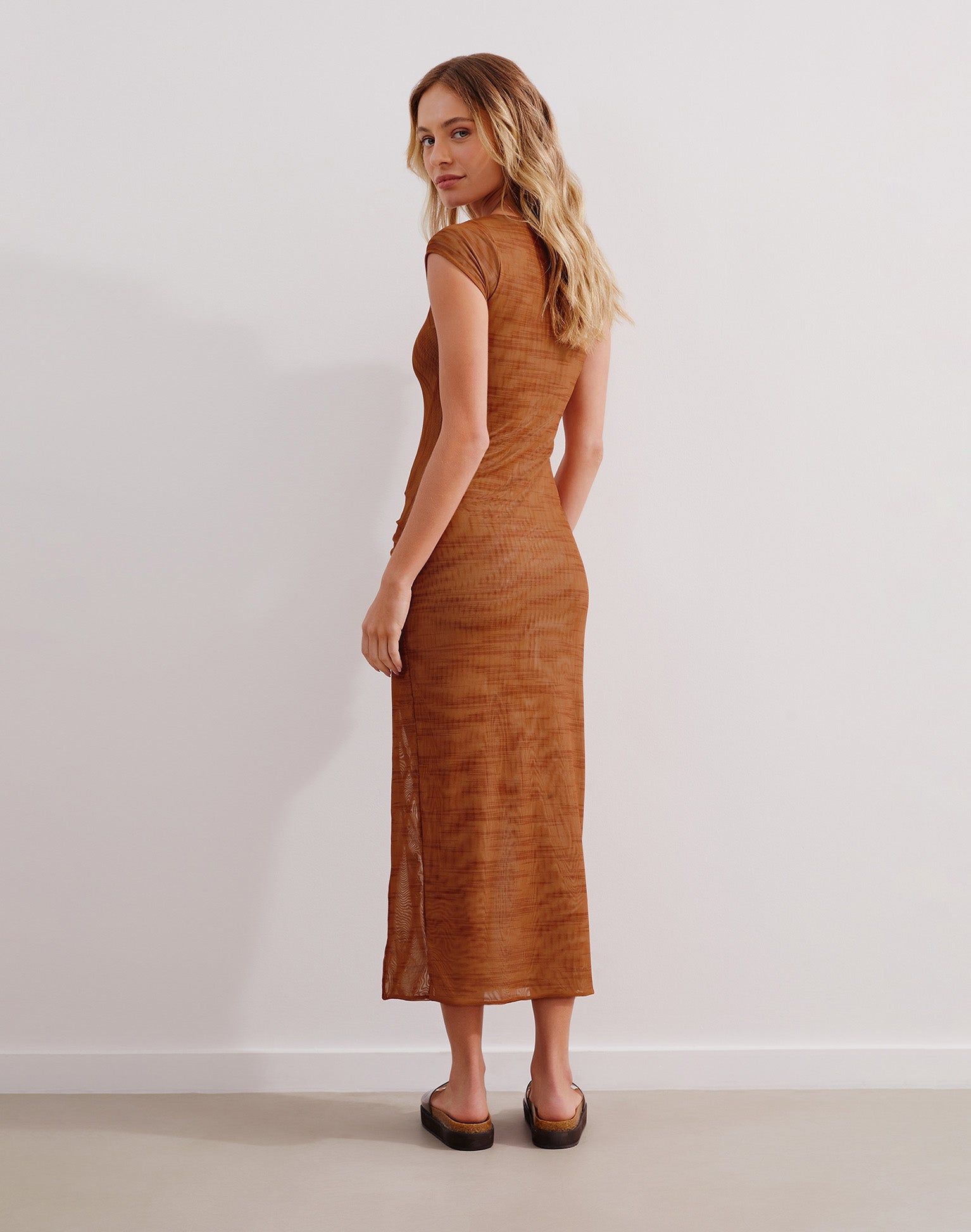 Suzi Midi Cover Up - Gingko sold by Vix product image thumbnail 4