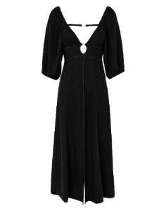 Rosa Midi Dress - Black sold by Vix