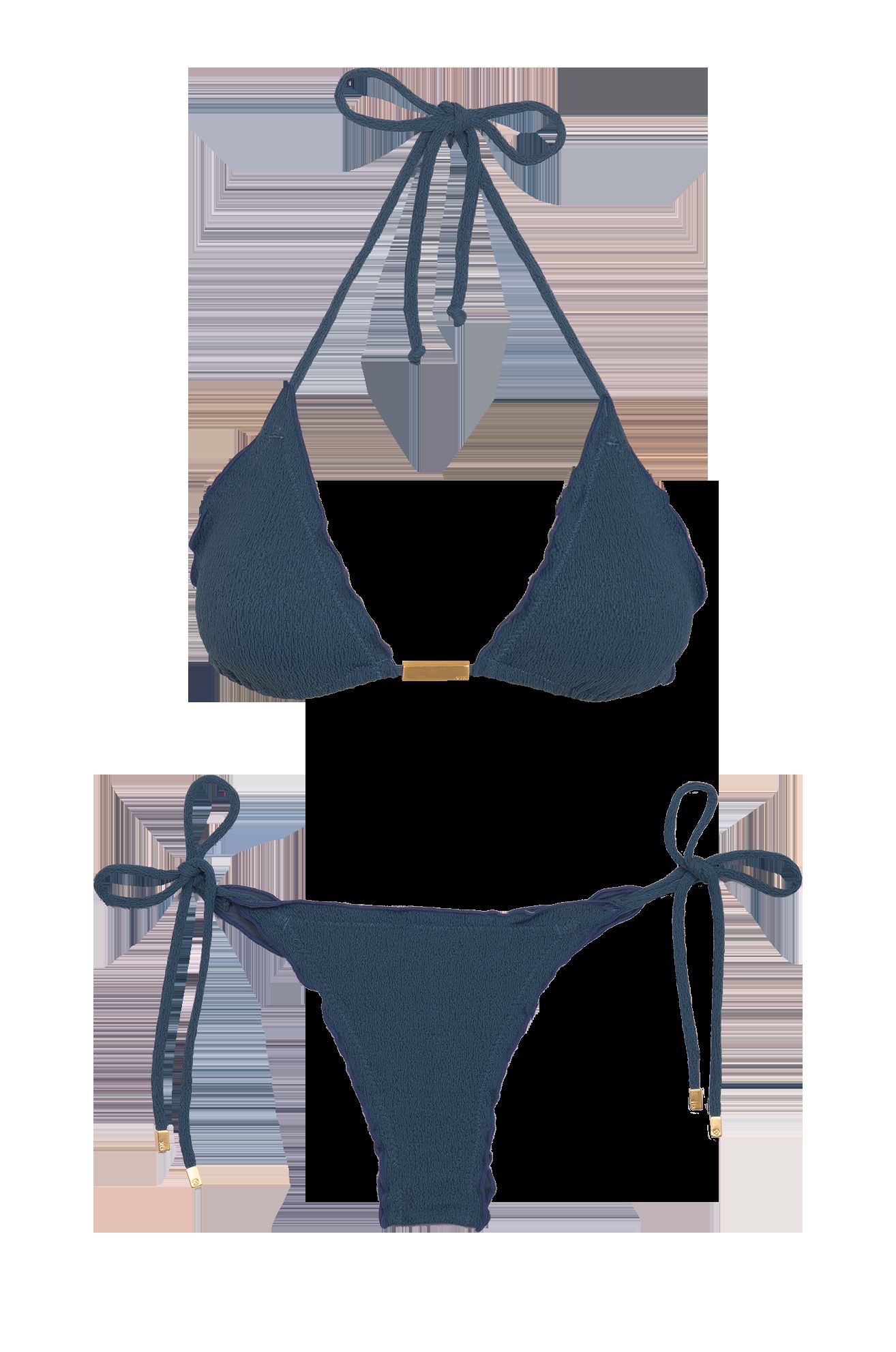 Firenze Ripple Top - Blue Grey sold by Vix product image thumbnail 6