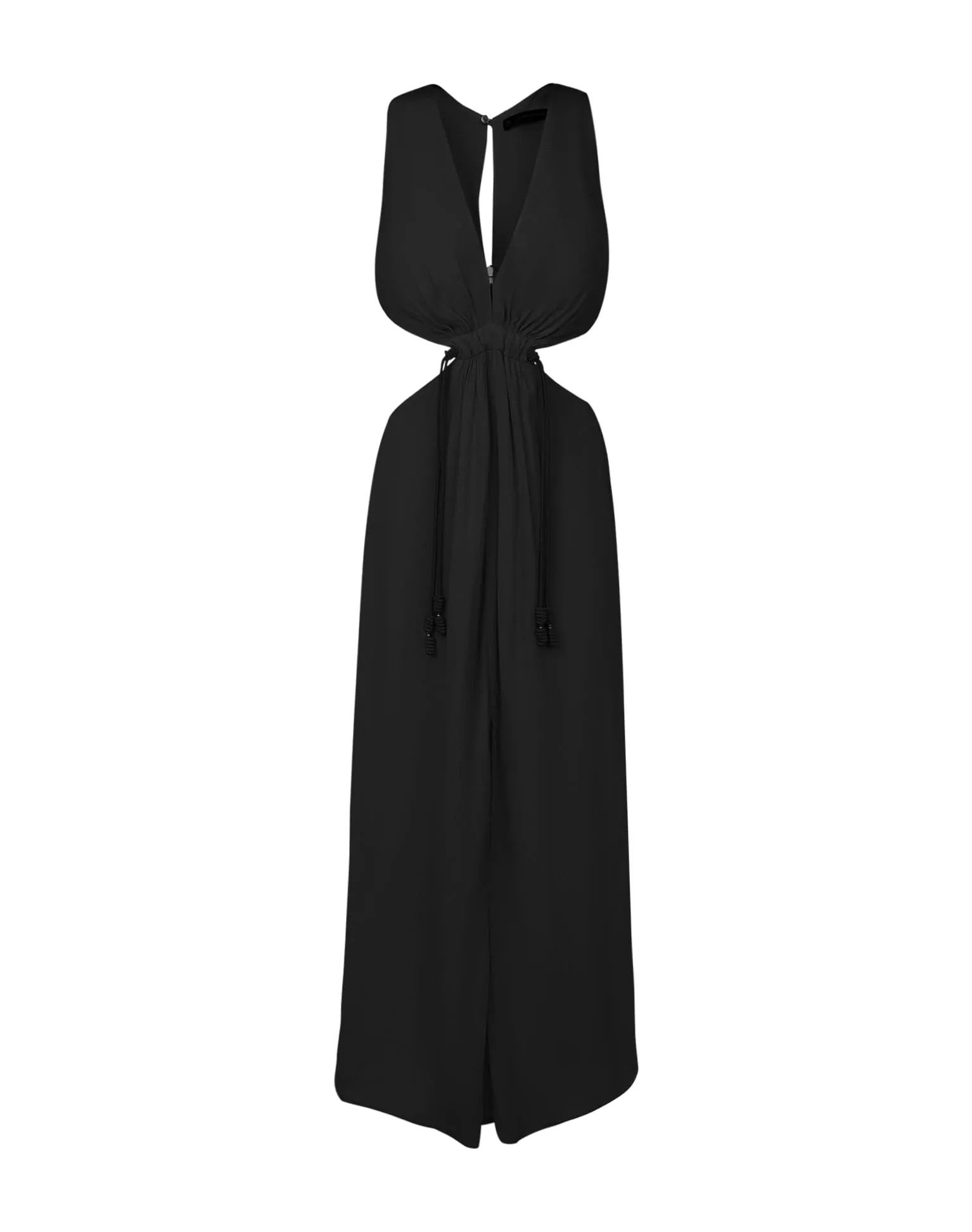 Nayara Detail Long Dress (Final Sale) - Black sold by Vix product image thumbnail 4
