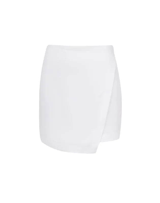 Meire Mini Skirt (exchange only) - Off White sold by Vix