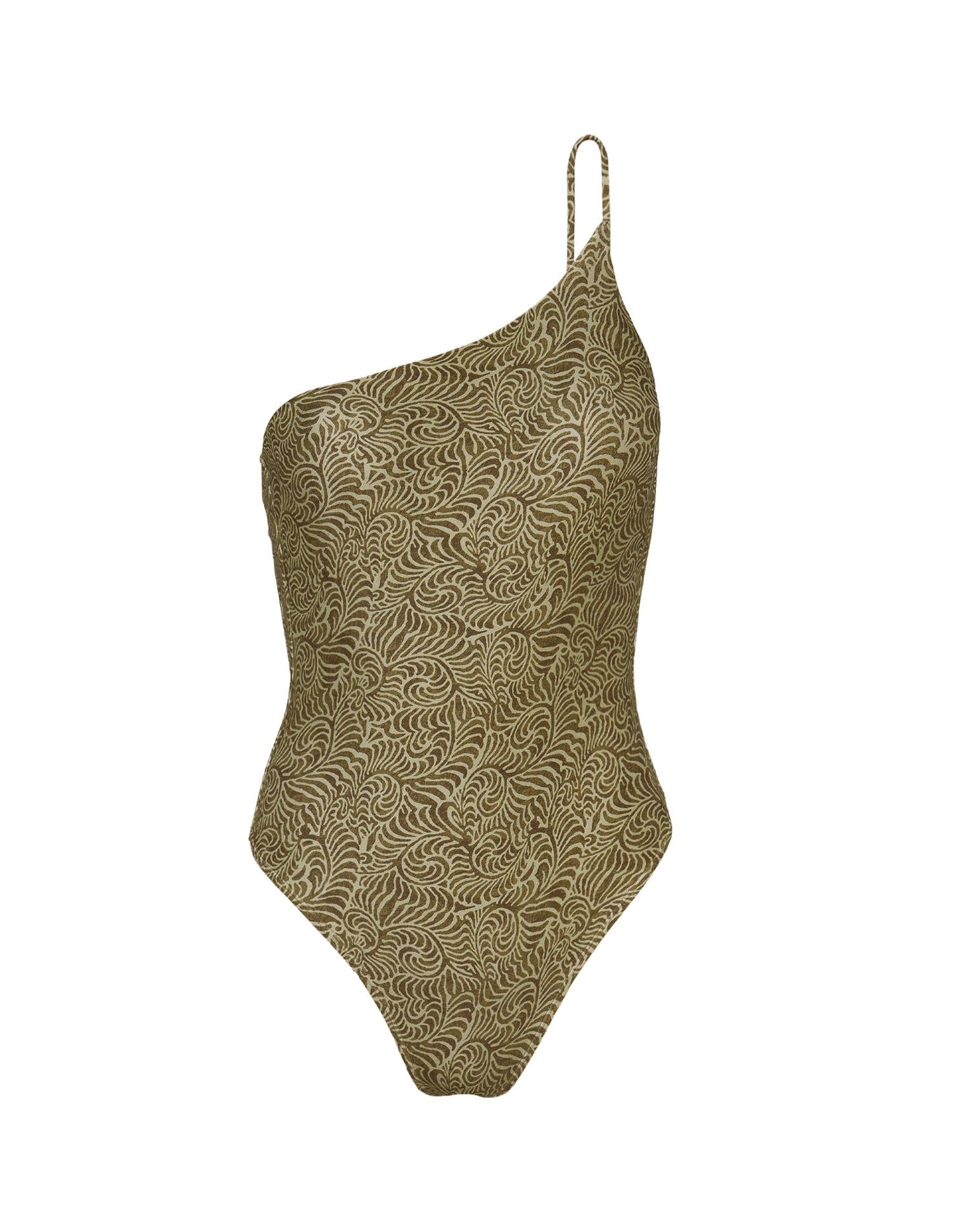 Ana One Piece (final sale) - Ortiz Green sold by Vix product image thumbnail 3