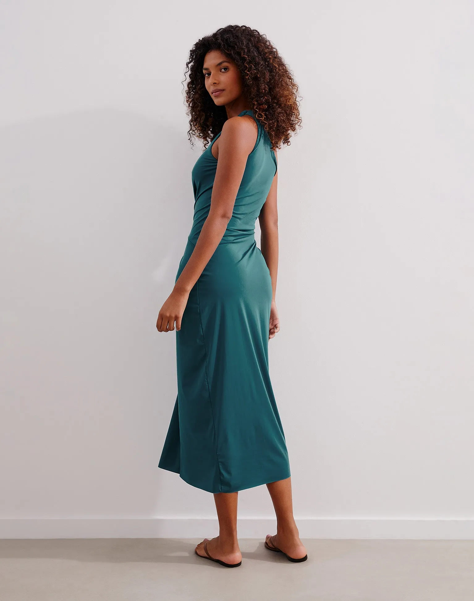Kiana Long Cover Up (exchange only) - Ultra Marine sold by Vix product image thumbnail 2
