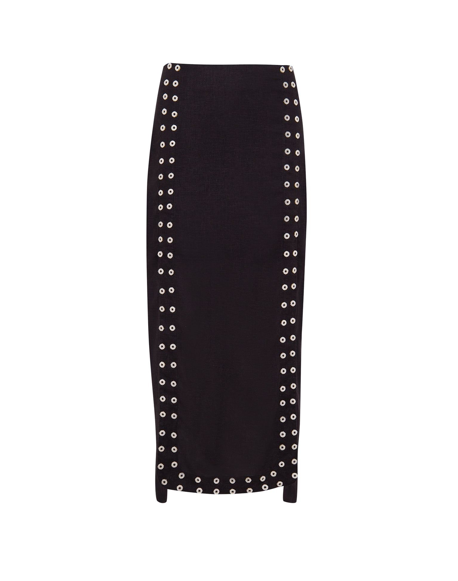 Lana Detail Midi Skirt (exchange only) - Black sold by Vix product image thumbnail 5