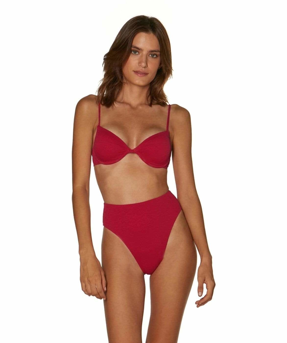 Firenze Gigi Hot Pant Bottom - Cherry sold by Vix product image thumbnail 2