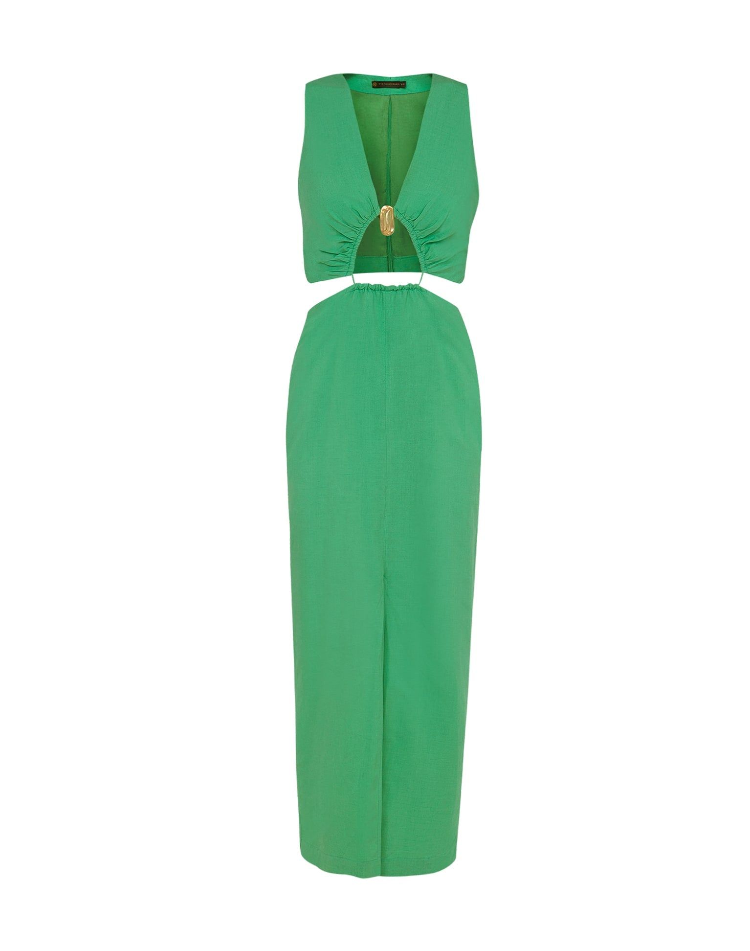 Gracie Detail Long Dress (exchange only) - Cactus sold by Vix product image thumbnail 4