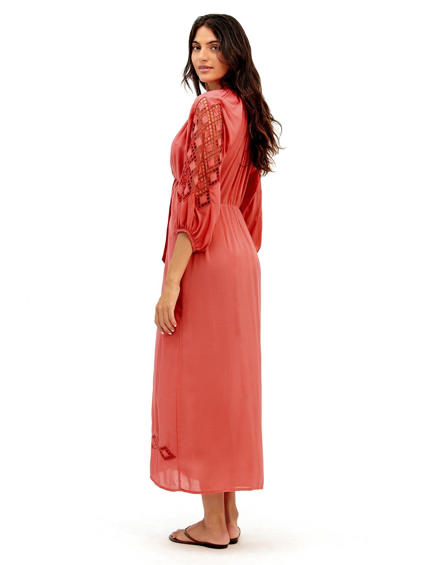 Knot Long Caftan (final sale) - Gojiberry sold by Vix product image thumbnail 2