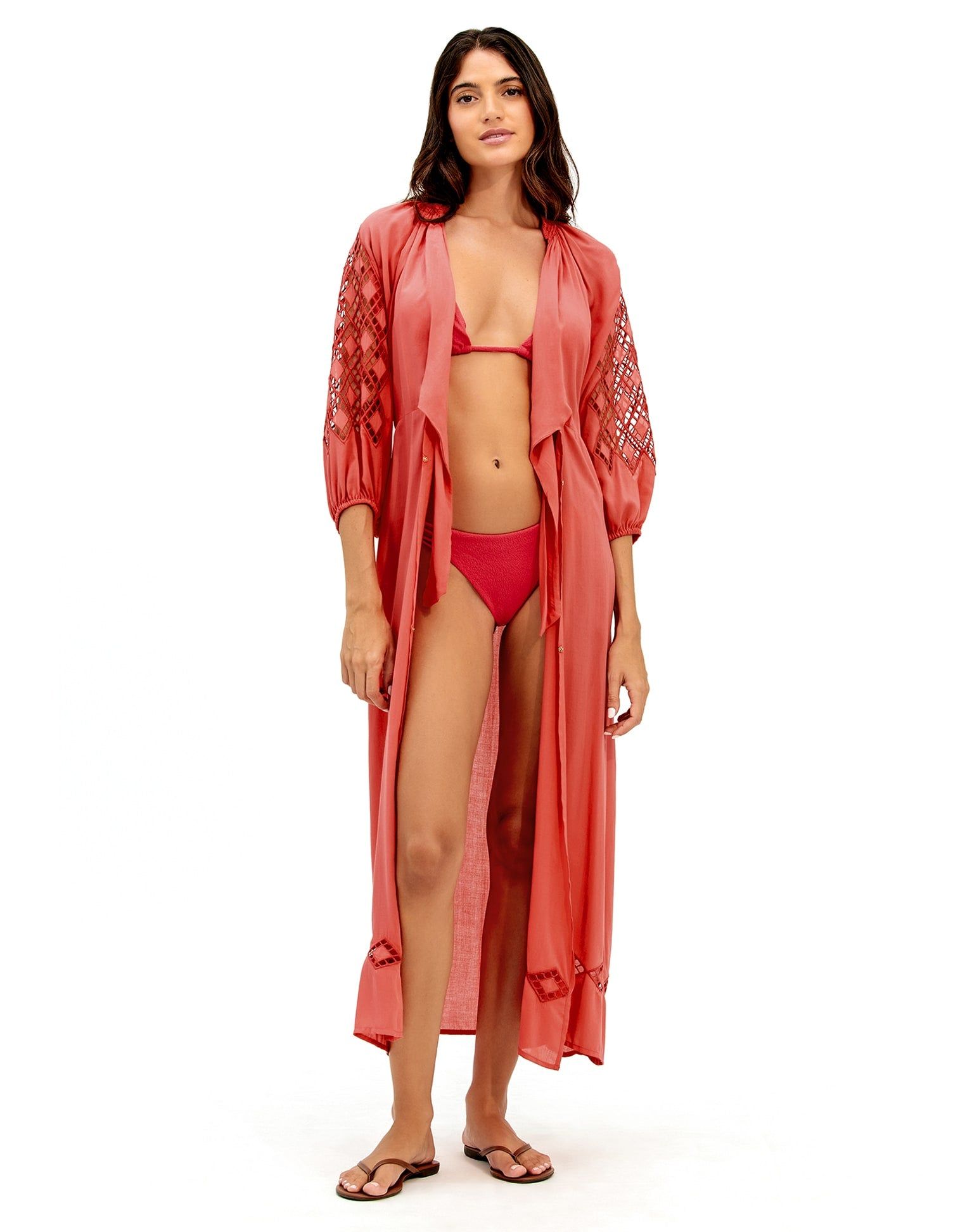 Knot Long Caftan (final sale) - Gojiberry sold by Vix product image thumbnail 4