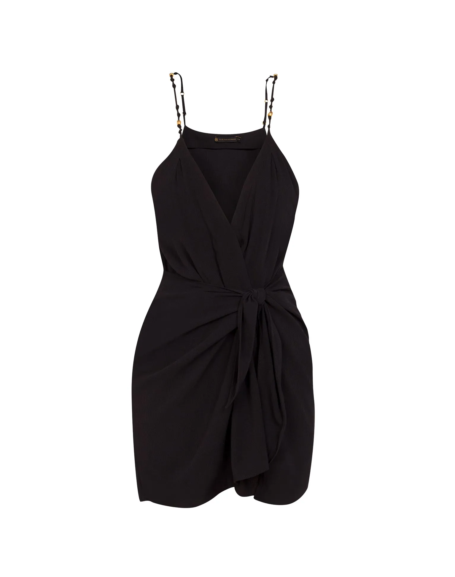 Gisa Detail Short Dress - Black sold by Vix product image thumbnail 4