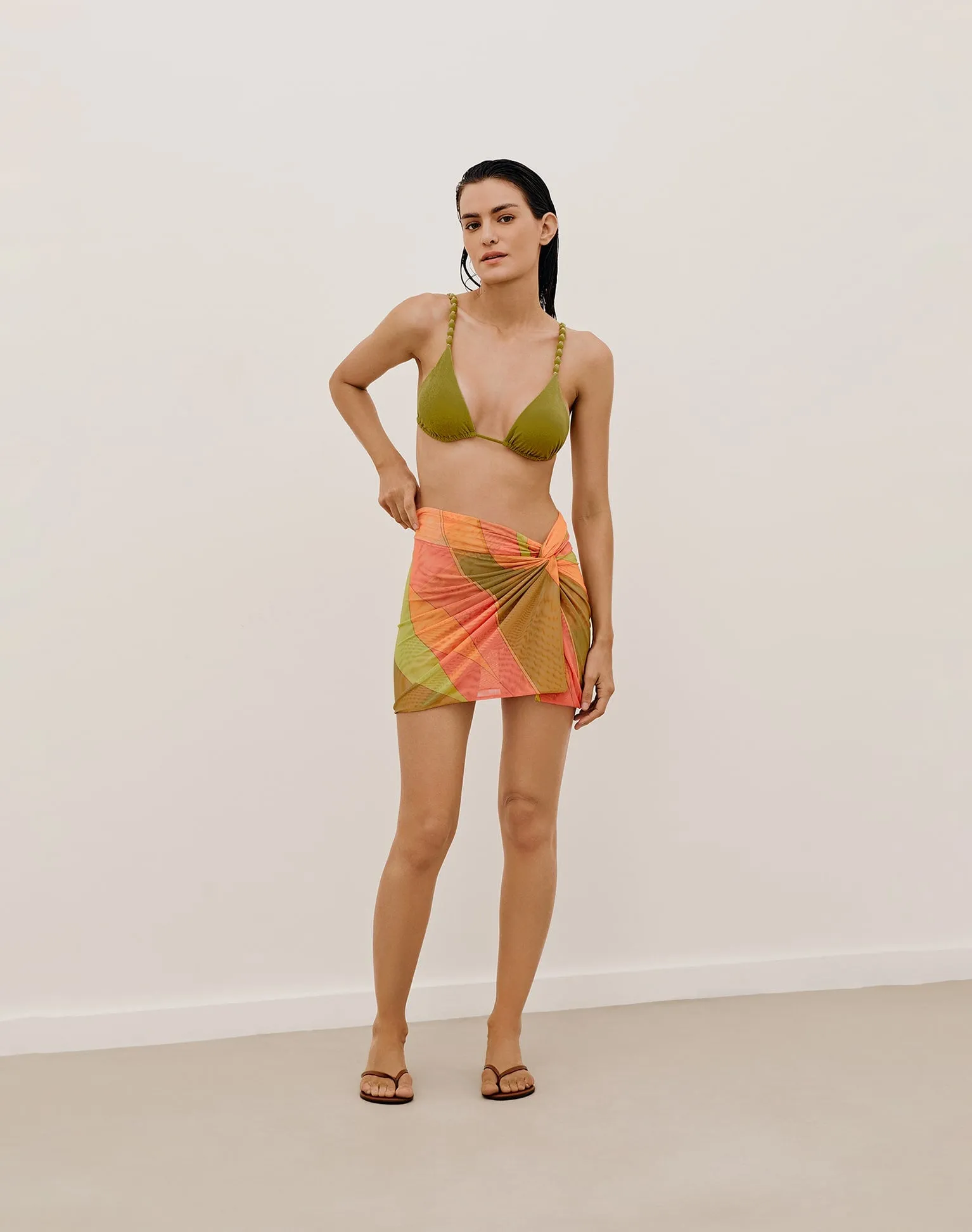 Karen Mini Pareo Skirt (exchange only) - Sharon sold by Vix