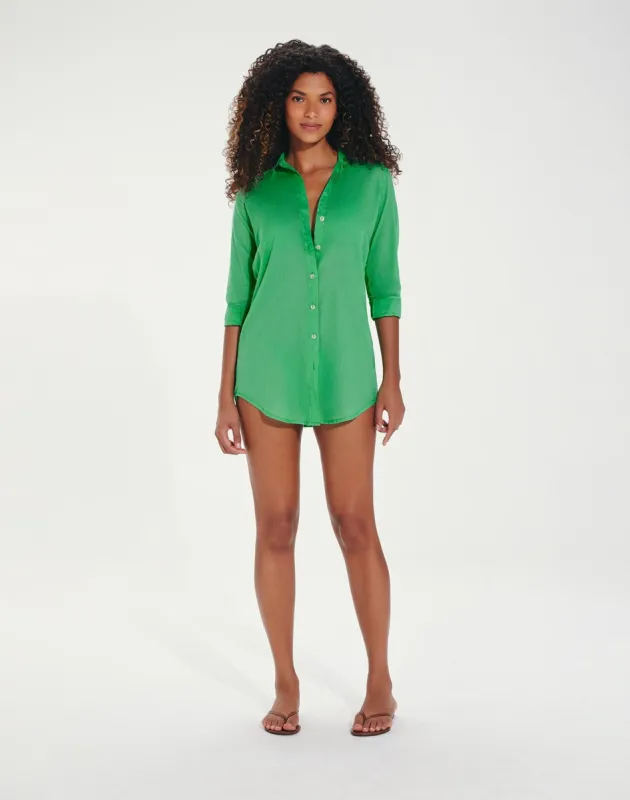 Juliana Short Cover Up (Final Sale) - Cactus sold by Vix