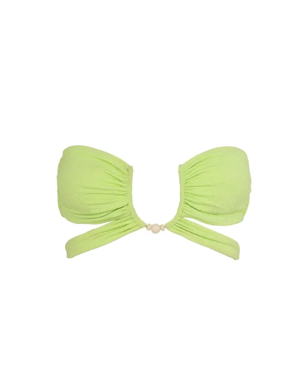 Firenze Zene Bandeau Top (exchange only) - Lime sold by Vix