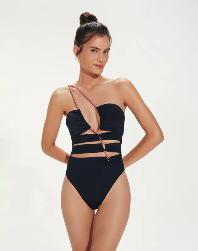 Zaila One Piece (exchange only) - Black sold by Vix