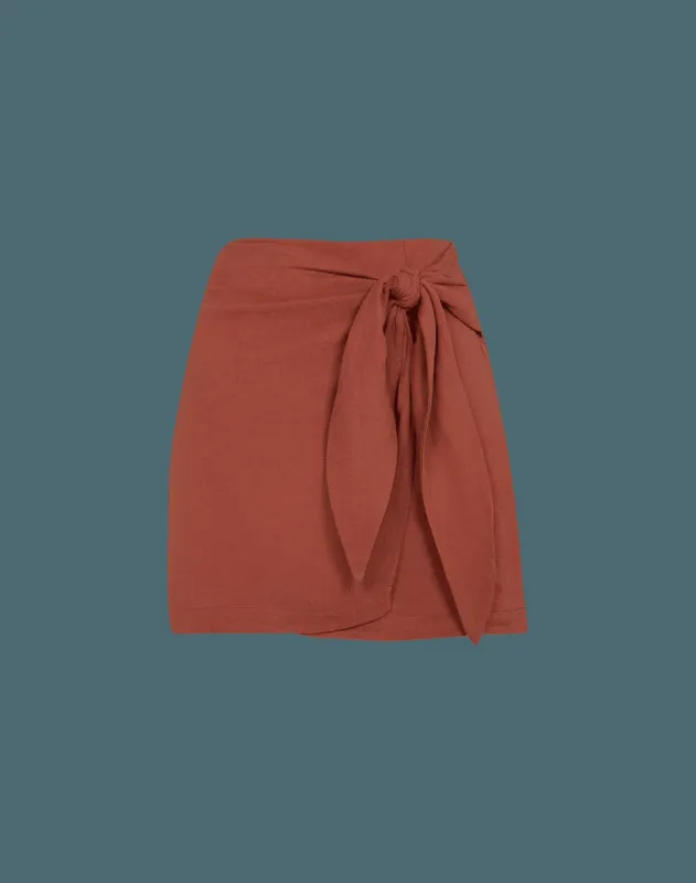 Rai Mini Skirt (final sale) - Ginger sold by Vix