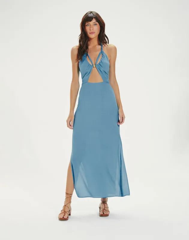 Lidia Detail Midi Dress (exchange only) - Zen made by Vix