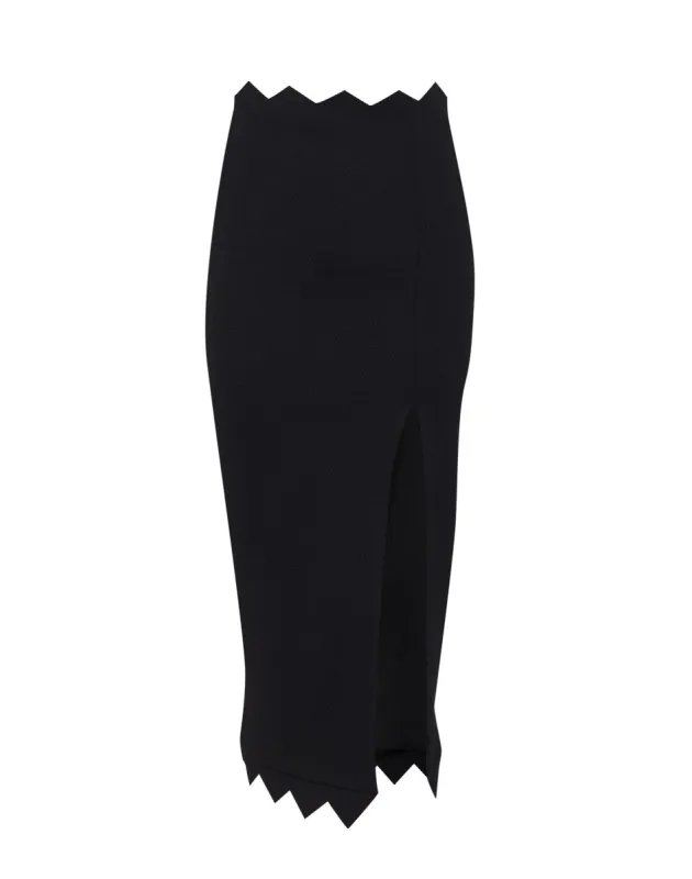 Firenze Imani Midi Skirt (exchange only) - Black sold by Vix