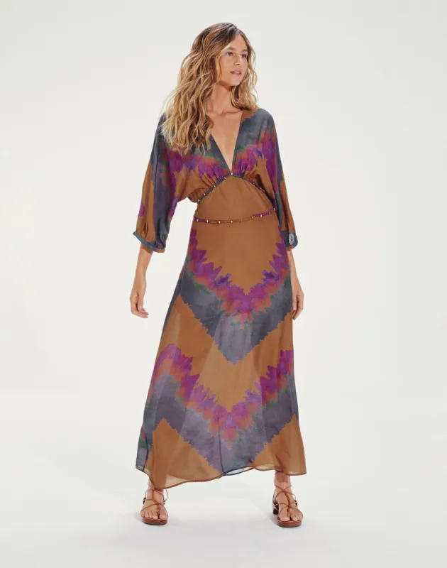 Chris Detail Midi Dress (exchange only) - Kamau sold by Vix